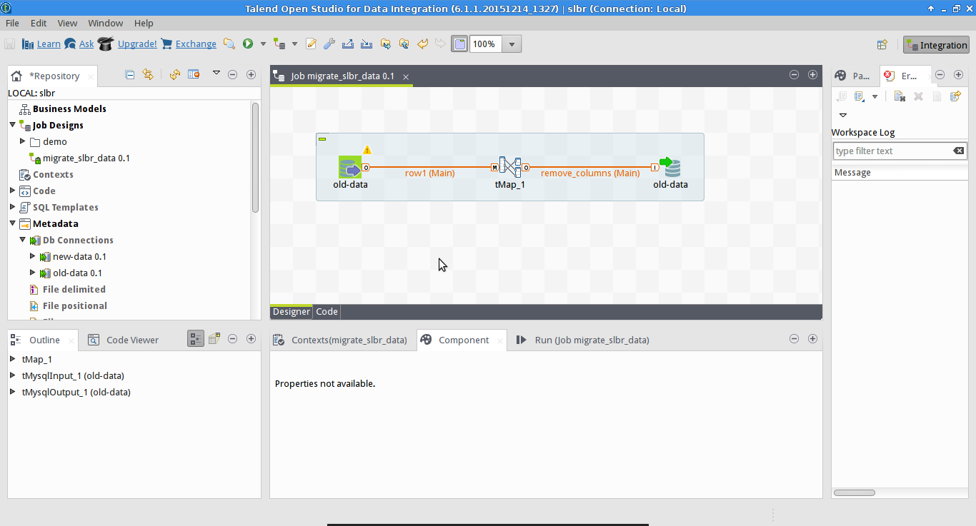 ETL with Talend and Docker